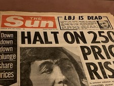The Sun Newspaper 1973. Page 3