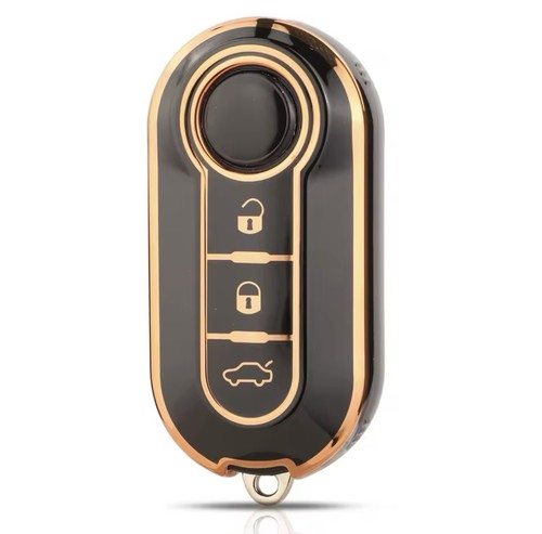 Fiat key fob cover - fob,