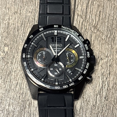 Seiko men watch chronograph - men's,