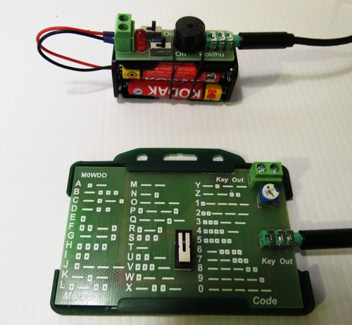Morse code practice sounder - code,