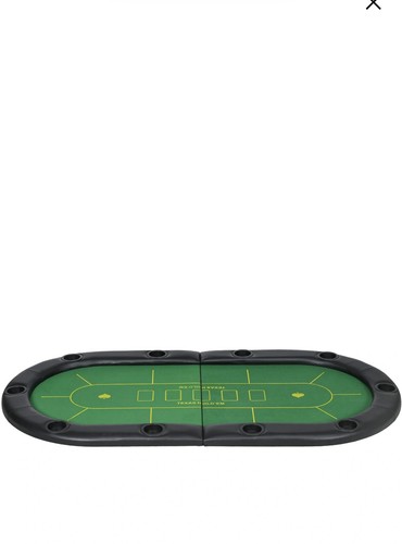 Sportnow foldable poker mat - poker,