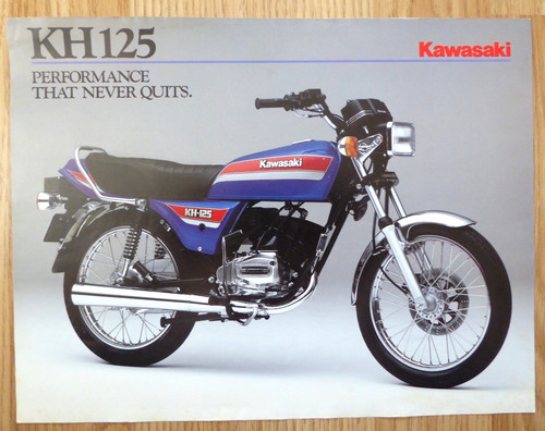 Kawasaki kh125 motor cycle - kawasaki,