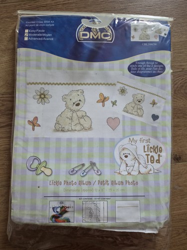 Dmc lickle ted baby book - lickle, cross