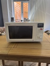 Sharp R-771M 900W Microwave Oven with Top & Bottom Grills In White Never Used