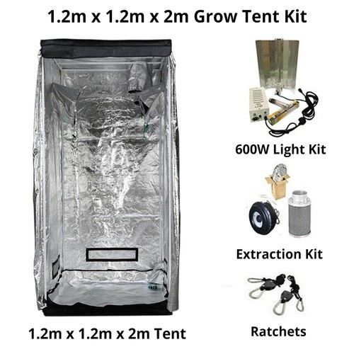 Grow tent kit 1 - tent, 1.2m