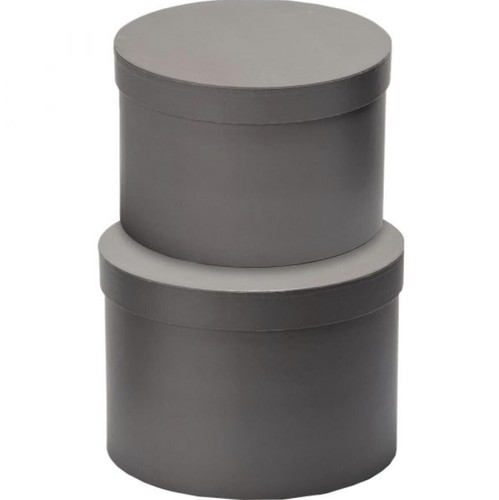 Hat boxes grey - hat, 2)