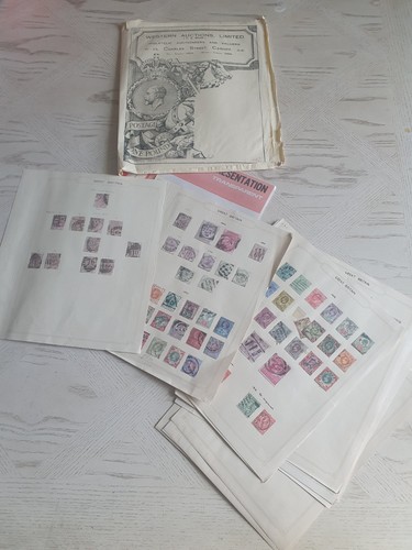 Stamp collection kgvi on - gb, qv-kgvi