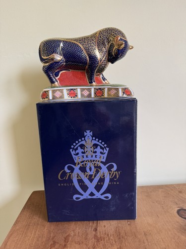 Royal crown derby old - crown, imari