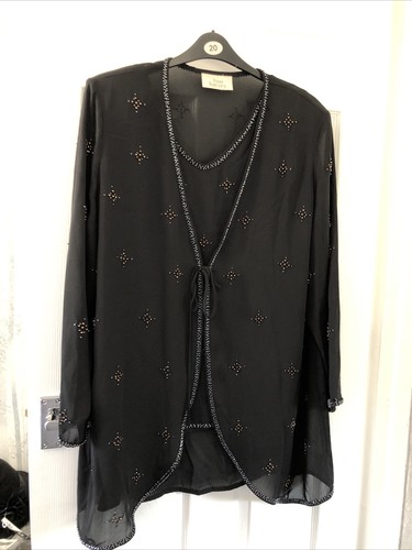 Ladies black beaded - ladies,