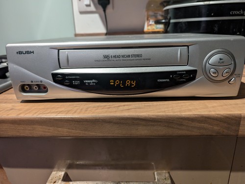 Bush vcr926nvsil vcr - bush,