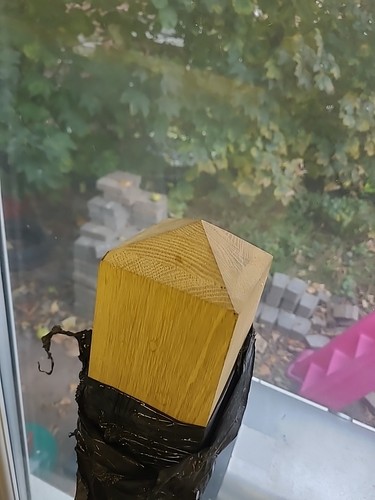 Brand new oak - brand, newel