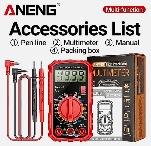 New digital multimeter dc - digital,