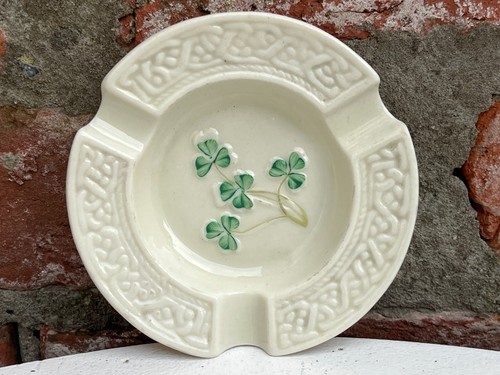 Vintage belleek ashtray 11 - vintage,