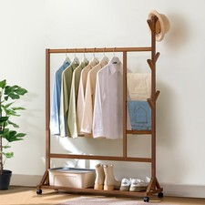 Wooden Clothes Rail with Pants