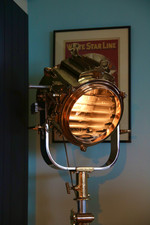 Rare Vintage Francis Searchlights 10 Inch Signalling Projector Brass Signal Lamp