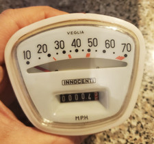 Lambretta Speedometer Speedo STICKER for Restoration S3 70 MPH