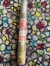 Vintage Retro 1970’s Gold Abstract MAYFAIR  Wallpaper