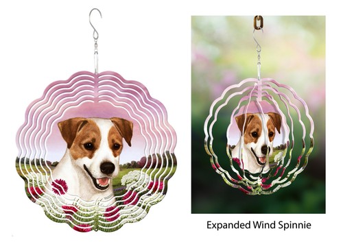 Wind spinner brown and - and, white