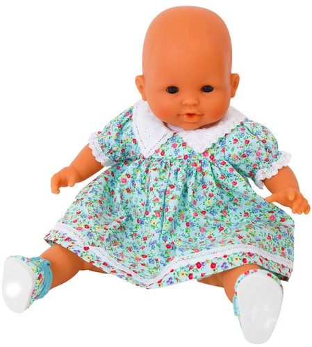 Pretty frilly lily blue - frilly,