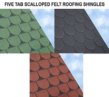 Scalloped Felt Roofing