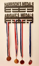 Personalised Medal Hanger