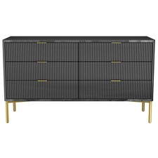 Chest of Drawers Grey Gloss
