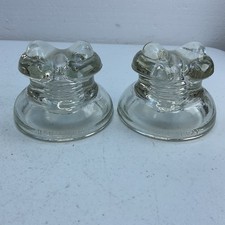 Pair Vintage Hemingray No. 512