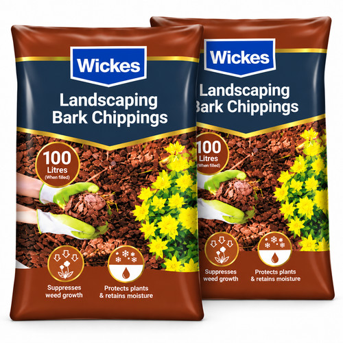 200l bark mulch decorative - |,