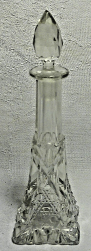 Vintage clear glass - clear, crystal