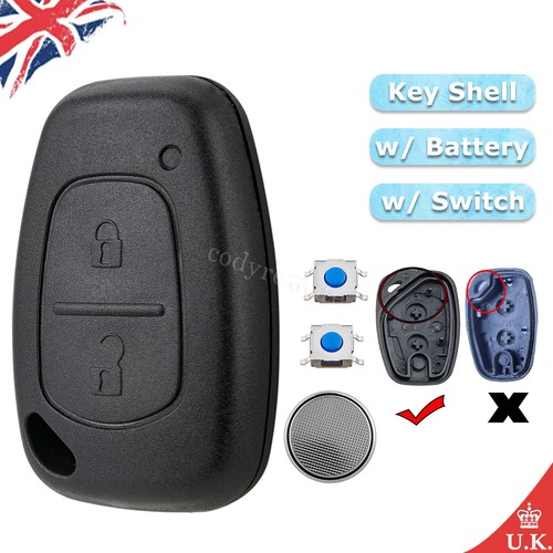 Button key fob case shell - case,