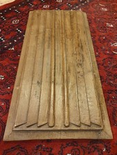 Antique? hardwood linen fold