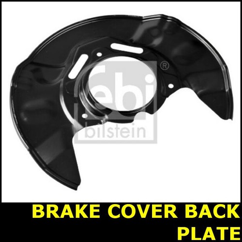 Brake cover back plate front - back,