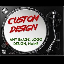 Personalised Custom Slipmats For DJ's & Vinyl Lovers, sublimation, audiophile