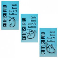 Catfish Pro Circle Hooks Barbless *All Sizes* NEW Catfish Fishing Hooks