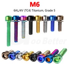 Titanium Bolt M6 Allen Socket