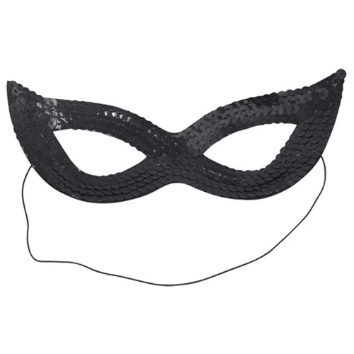 Cat sequin eye - mask, womens