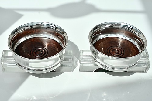 Pair sterling silver - pair,