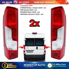 2x Tail Light Lamp Rear Left &