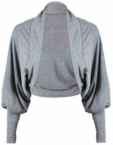 Ladies plain bolero shrug - plain,