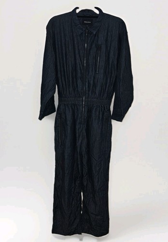 Waven denim jumpsuit boiler - waven,
