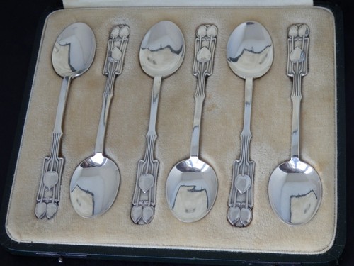 Art deco solid silver - ,
