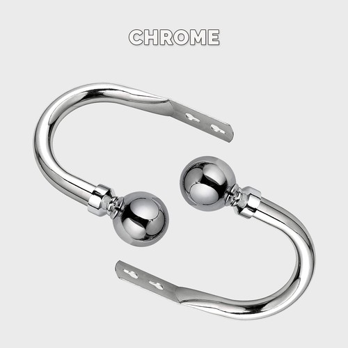 Crystal metal curtain hold - metal,