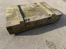 Vintage Wooden Military Box