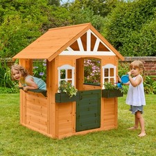 TP Wooden Cubby Play House