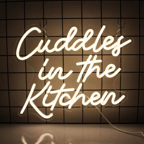 Cuddle the kitchen neon - cuddle, in