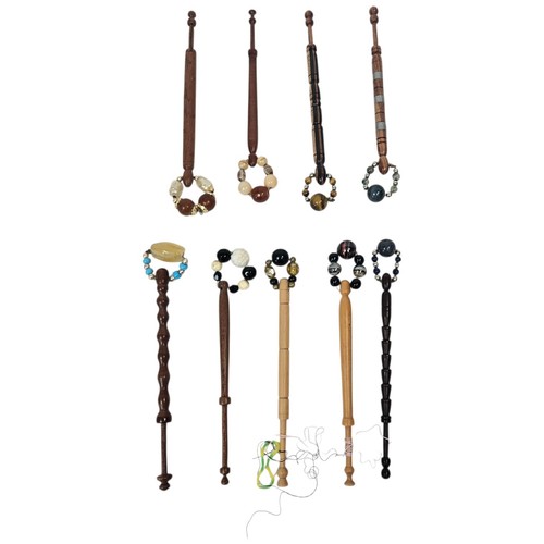 Vintage lace making bobbins - vintage,