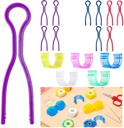 Bobbin holders clips yarn - clips,