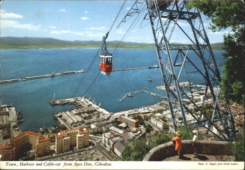 John hinde postcard gibraltar - john,