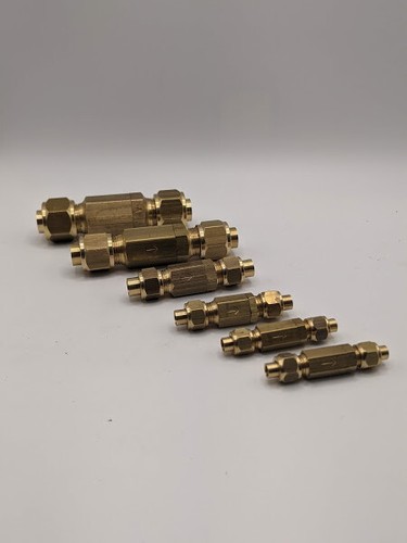 Inline water check valves - inline,