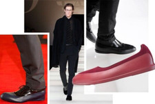 New ARMANI Swims GALOSHES Rainwear BEACH Boat Deck Rubber Sole Over Shoe XL